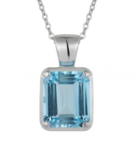 wholesale 925 silver gemstone necklace